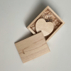 Chiavetta a cuore da 32gb personalizzata incisa laser moredesign