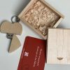 Chiavetta a cuore da 32gb personalizzata incisa laser moredesign