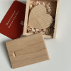 Chiavetta a cuore da 32gb personalizzata incisa laser moredesign