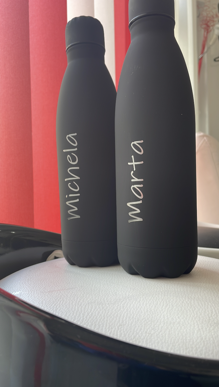 Blacky-Borraccia 790ml personalizzata con incisione laser - More Design