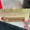 my selfie bacheca portafoto legno sughero personalizzata more marketing